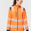 Recycelte Softshell-Sicherheitsjacke mit abnehmbaren Ärmeln - Bild 5