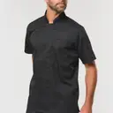 Eco-friendly and breathable short-sleeve kitchen jacket - Image 4