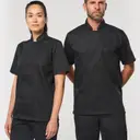 Eco-friendly and breathable short-sleeve kitchen jacket - Image 12
