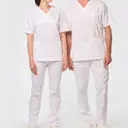 Cotton tunic with short sleeves - Image 1