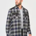 Checked Shirt with Pockets - Image 1