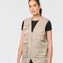 Gilet aus Poly-Cotton mit vielen Taschen - Bild 5