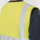 Recycled High Visibility Safety Vest with Zip - Image 9