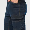 Multi-pocket Denim Pants - Image 9