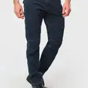 Multi-pocket Denim Pants - Image 1