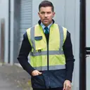 Bodywarmer met hoge zichtbaarheid - Afbeelding 2