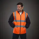 Gepolsterte Warnjacke mit abnehmbaren Ärmeln - Bild 3