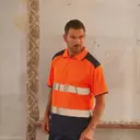 Bicolor high visibility polo - Image 6