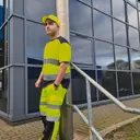 Bicolor Hi-vis T-shirt - Image 2