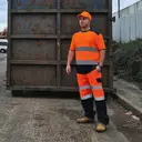 Bicolor Hi-vis T-shirt - Image 1
