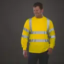 T-Shirt mit hoher Sichtbarkeit und langen Ärmeln - Bild 1