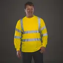 T-Shirt mit hoher Sichtbarkeit und langen Ärmeln - Bild 2