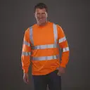T-Shirt mit hoher Sichtbarkeit und langen Ärmeln - Bild 3