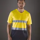 T-Shirt mit V-Ausschnitt hohe Sichtbarkeit Top Cool - Bild 2