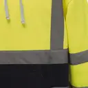 Sweatshirt mit Kapuze in hoher Sichtbarkeit - Bild 2