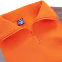 Sweatshirt 1/4 Zip hohe Sichtbarkeit - Bild 2