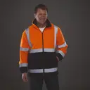Hochsichtbare Fleecejacke - Bild 1