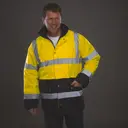 Bicolor Sicherheitsjacke mit hoher Sichtbarkeit - Bild 1