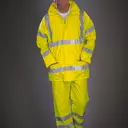 Atmungsaktive Regenjacke Hi-Vis Soft Flex - Bild 4