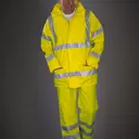 Atmungsaktive Regenjacke Hi-Vis Soft Flex - Bild 5