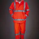 Atmungsaktive Regenjacke Hi-Vis Soft Flex - Bild 7