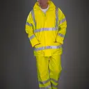 Breathable Hi-Vis Soft Flex Rain Pants - Image 1