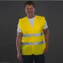 Weste mit 2 reflektierenden Bändern - Bild 1