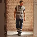 Weste mit hoher Sichtbarkeit aus Netzstoff - Bild 7