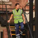 Weste mit hoher Sichtbarkeit aus Netzstoff - Bild 8