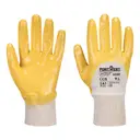 Nitrile Glove with Ventilated Back and Knitted Wrist - Image 2