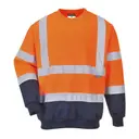 Bicolor HiVis Sweatshirt - Afbeelding 1