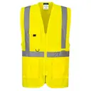 Executive Warnweste mit Tablet-Tasche - Bild 2