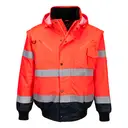 Blouson Bomber 3-in-1 Hoge Zichtbaarheid Bicolor - Afbeelding 2