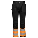 Pantalon HV WX2 Eco mit Holster-Taschen Klasse 1 - Bild 1