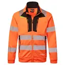 DX4 Hi-Vis Zip Neck Sweatshirt - Image 1