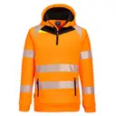 DX4 Hi-Vis 1/4 Zip Hoodie - Bild 1