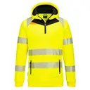 DX4 Hi-Vis 1/4 Zip Hoodie - Bild 2