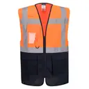 ES1 Essential Executive Vest with Contrasting High Visibility - Image 1
