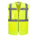 ES1 Essentiële Executive Gilet in Hoge Zichtbaarheid - Afbeelding 2