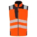Softshell ohne Ärmel Hi-Vis (3 Lagen) - Bild 1