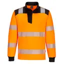 PW3 Hi-Vis Zip Sweatshirt - Image 1