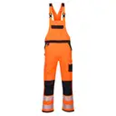 PW3 High-Visibility Bib Overalls - Image 1