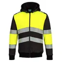 Winter hoodie met rits PW3 Class 1 - Afbeelding 2