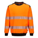 Ronde hals PW3 hoge zichtbaarheid sweatshirt - Afbeelding 1