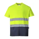 Bicolor Cotton T-Shirt - Image 2