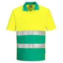Lightweight Contrast Polo High Visibility S/S - Image 2