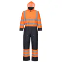 Contrast Hi-Vis Quilted Coverall - Image 1