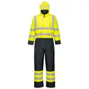 Contrast Hi-Vis Quilted Coverall - Image 3