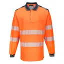 PW3 Long Sleeve High Visibility Polo - Image 2