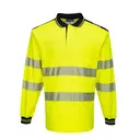 PW3 Long Sleeve High Visibility Polo - Image 3